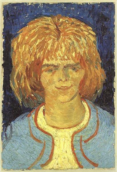 Vincent Van Gogh Head of a girl oil painting image